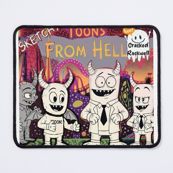 Item preview, The Sketchy Toons From Hell #1 designed and sold by Cracked Rockwell.