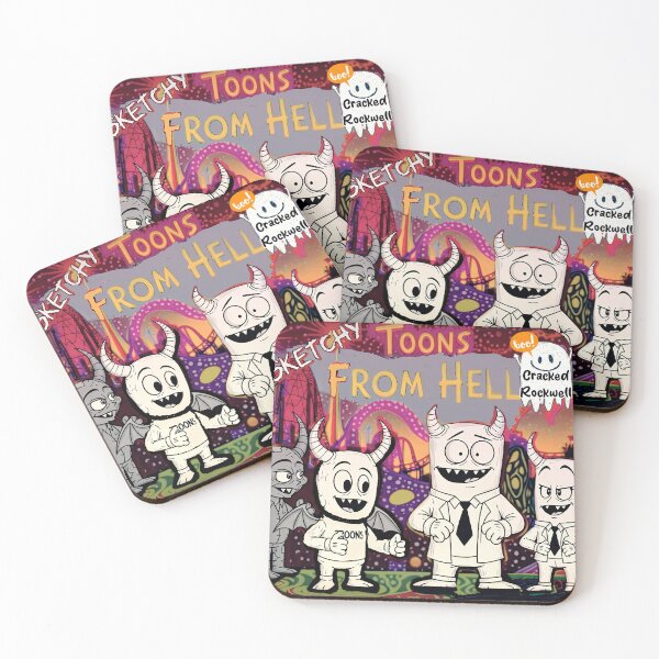 Item preview, The Sketchy Toons From Hell #1 designed and sold by Cracked Rockwell.