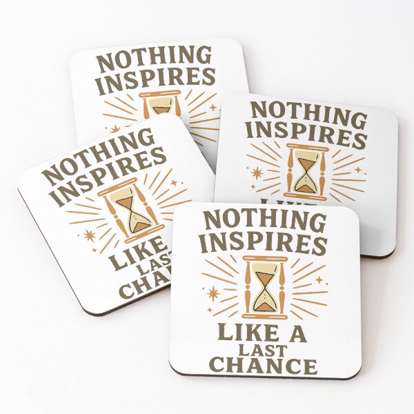 Item preview, Nothing Inspires Like a Last Chance designed and sold by Artivio2025.