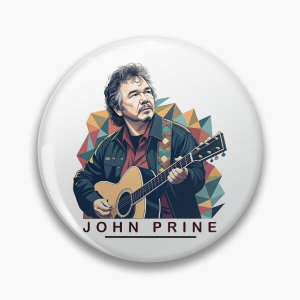 Item preview, John Prine in Spite of Ourselves, Vintage Retro Style designed and sold by graphic-genie.