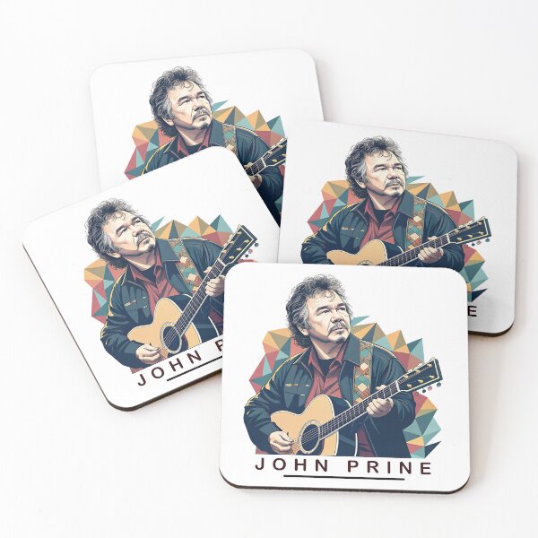 Item preview, John Prine in Spite of Ourselves, Vintage Retro Style designed and sold by graphic-genie.