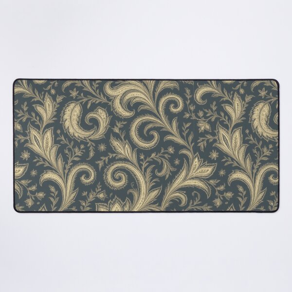 Item preview, Dark Paisley Pattern,Khaki Ornamental Design designed and sold by Tadida.
