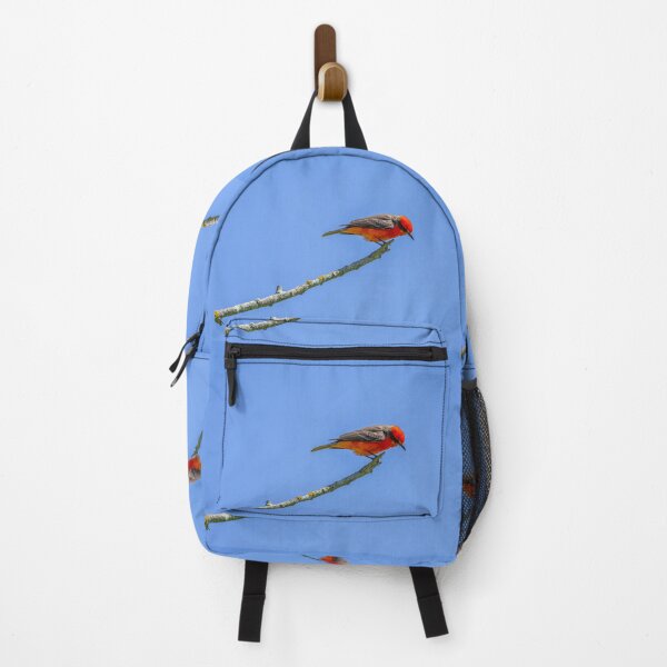 Item preview, Vermillion Flycatcher Bug Hunting designed and sold by PsychoAlien.com.