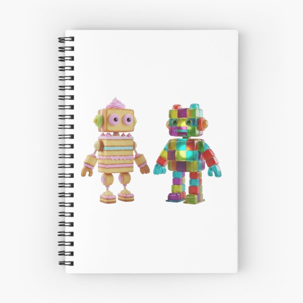 Item preview, cute robot designed and sold by PP&RAINBOW SHOP.