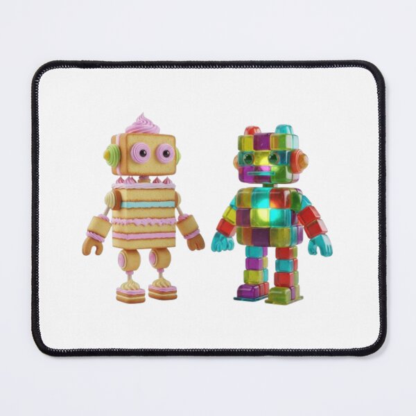 Item preview, cute robot designed and sold by PP&RAINBOW SHOP.