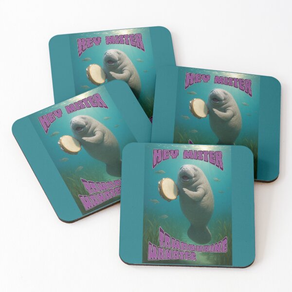 Item preview, Mister Tambourine Manatee designed and sold by Tridentulus.