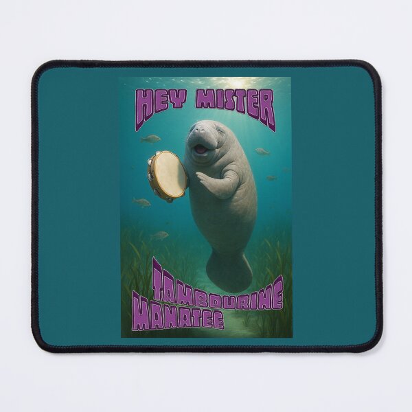 Item preview, Mister Tambourine Manatee designed and sold by Tridentulus.