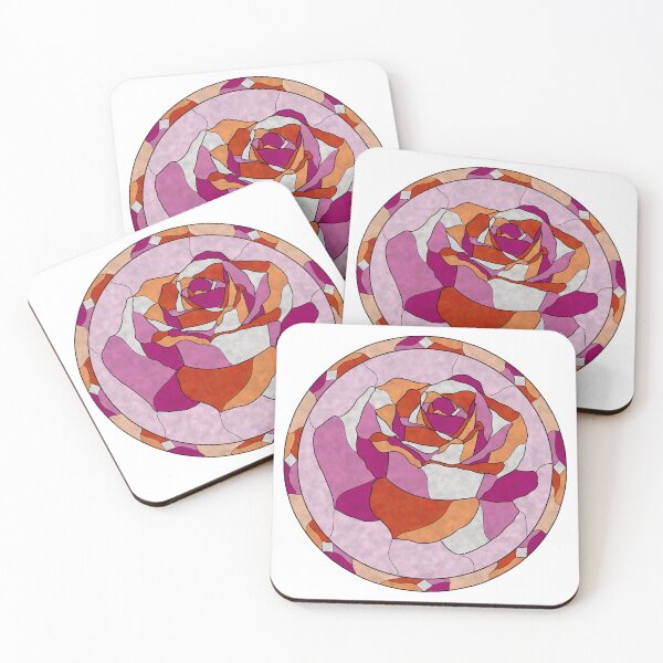 Item preview, Lesbian Pride Rose designed and sold by Oneiromancer’s Trove .