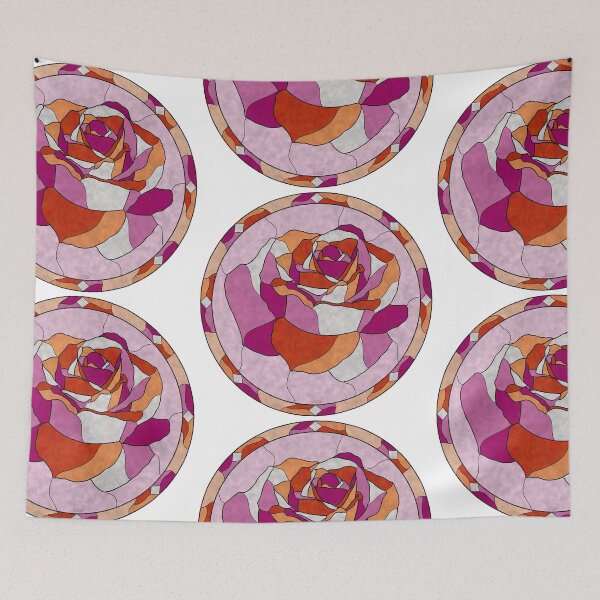 Item preview, Lesbian Pride Rose designed and sold by Oneiromancer’s Trove .