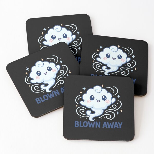 Item preview, Kawaii Wind Elemental – Blown Away designed and sold by DreamMachine69.