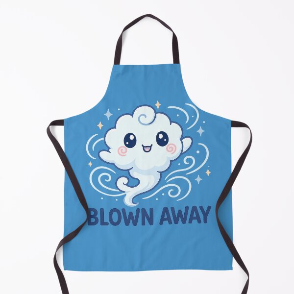 Item preview, Kawaii Wind Elemental – Blown Away designed and sold by DreamMachine69.