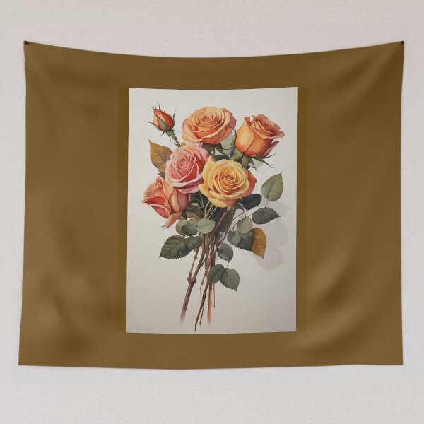 Item preview, Long-Stemmed Autumn Roses designed and sold by momgraves.