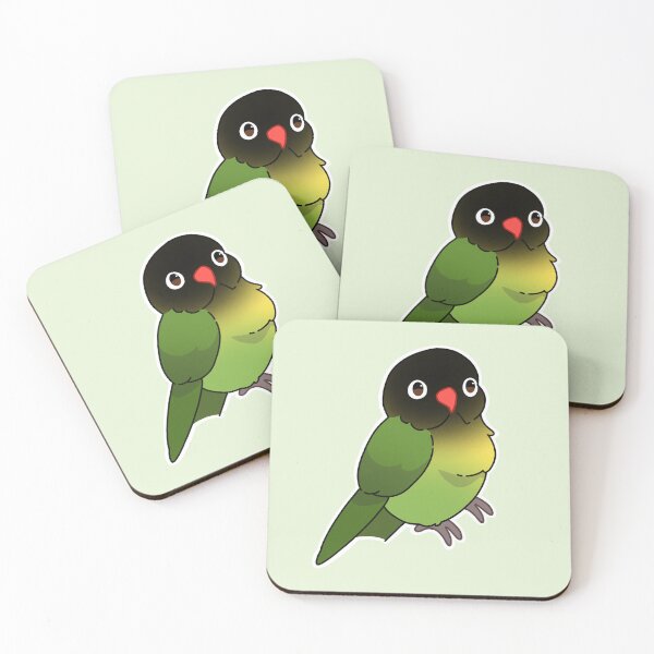Item preview, Masked lovebird designed and sold by Blueberry-b1rd.