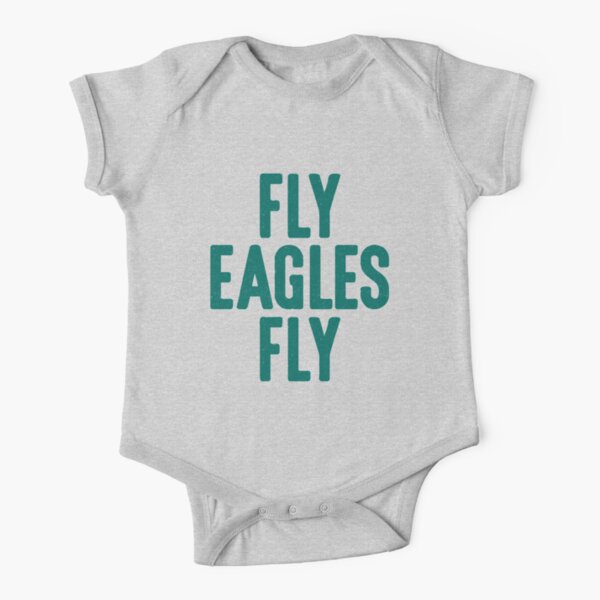 Fly Eagles Fly Short Sleeve Baby One-Piece