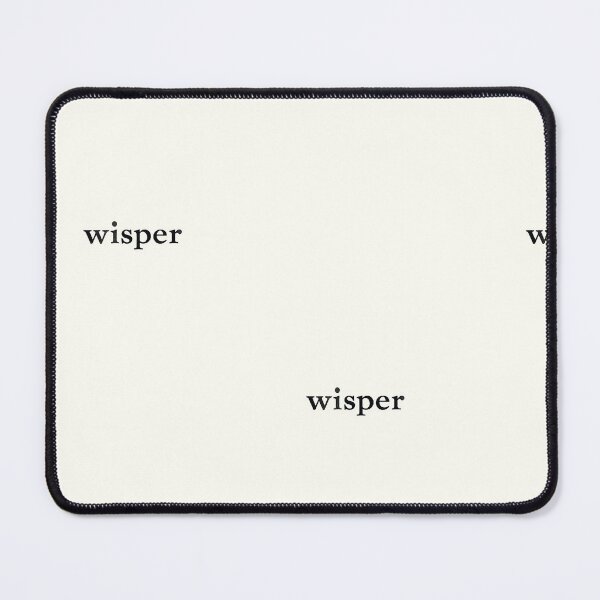 Item preview, Whispers Minimal Distressed Typography Poster designed and sold by KK-Black34.