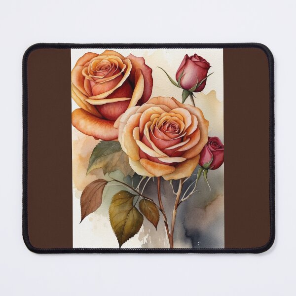 Item preview, Autumn Roses Watercolor designed and sold by momgraves.