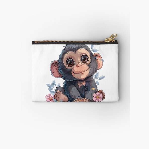 Item preview, Cute monkey designed and sold by Stickermagician.