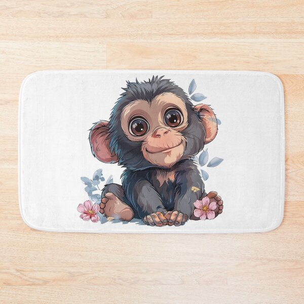 Item preview, Cute monkey designed and sold by Stickermagician.