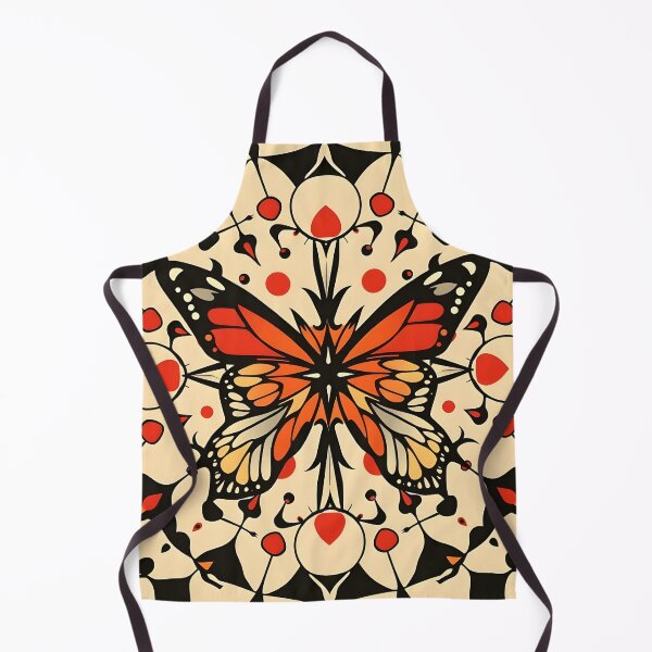 Item preview, Surreal Bauhaus Butterfly & Celestial Kaleidoscope Pattern designed and sold by WhimsicalThredz.