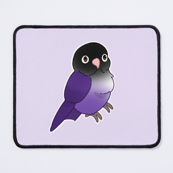 Item preview, Masked lovebird - violet designed and sold by Blueberry-b1rd.