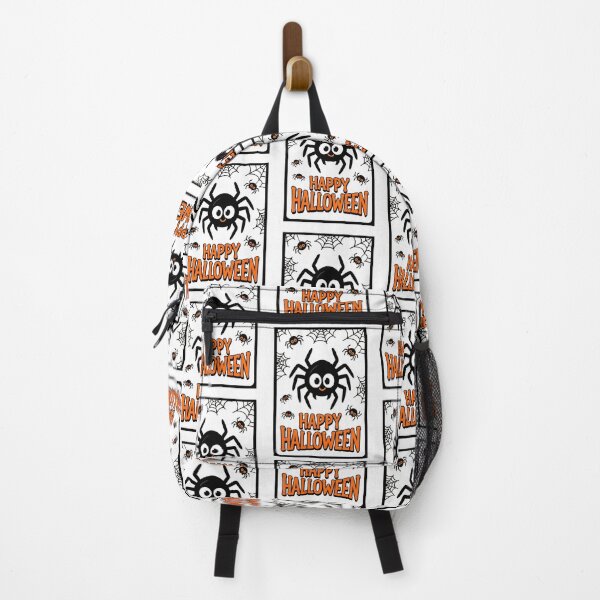 Item preview, Happy Halloween Cute Cartoon Spider and Web designed and sold by Alex Songs.