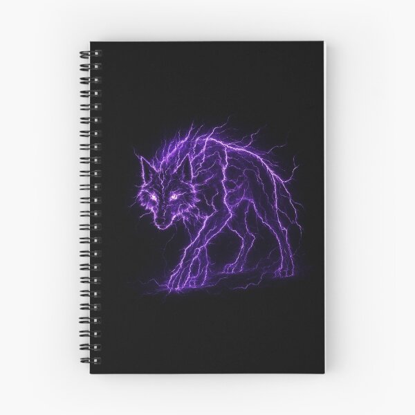 Item preview, Purple Lightning Wolf designed and sold by Healio2.