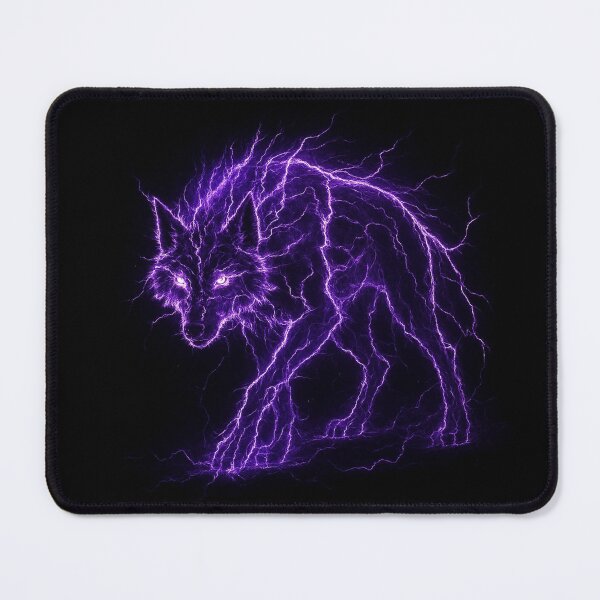 Item preview, Purple Lightning Wolf designed and sold by Healio2.