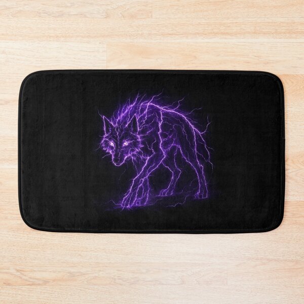 Item preview, Purple Lightning Wolf designed and sold by Healio2.