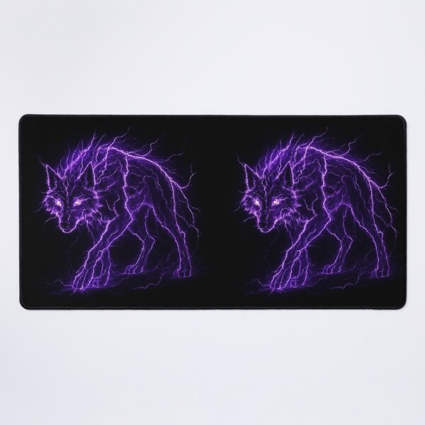 Item preview, Purple Lightning Wolf designed and sold by Healio2.
