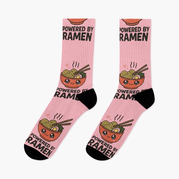 Item preview, Powered by Ramen – Cute Kawaii Anime Bowl Design designed and sold by Diwakar-Designs.