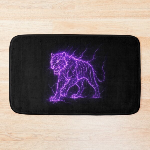 Item preview, Purple Lightning Tiger designed and sold by Healio2.