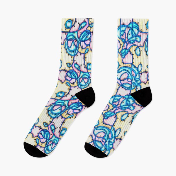 Item preview, Psychedelic Blue Tubes designed and sold by lulo-pez-art.