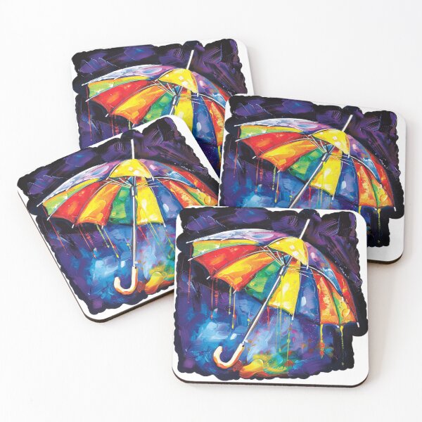 Item preview, Colorful umbrellas designed and sold by Stickermagician.