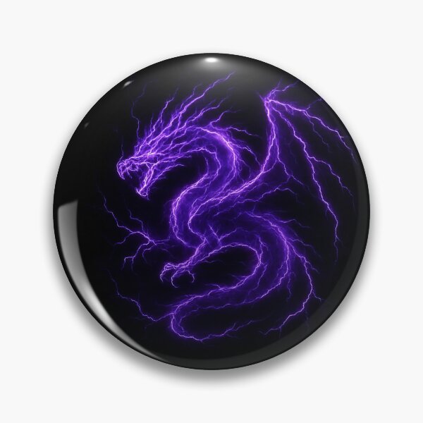 Item preview, Purple Lightning Dragon designed and sold by Healio2.