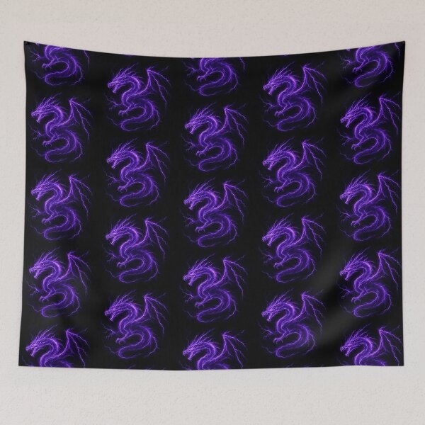 Item preview, Purple Lightning Dragon designed and sold by Healio2.