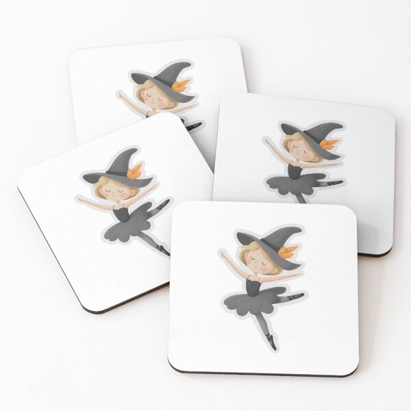 Artikelvorschau, Hexenballerina Sticker entworfen und verkauft von Hartfield Press.