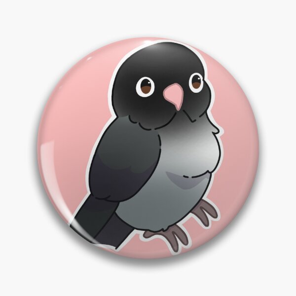 Item preview, Masked lovebird - mauve designed and sold by Blueberry-b1rd.