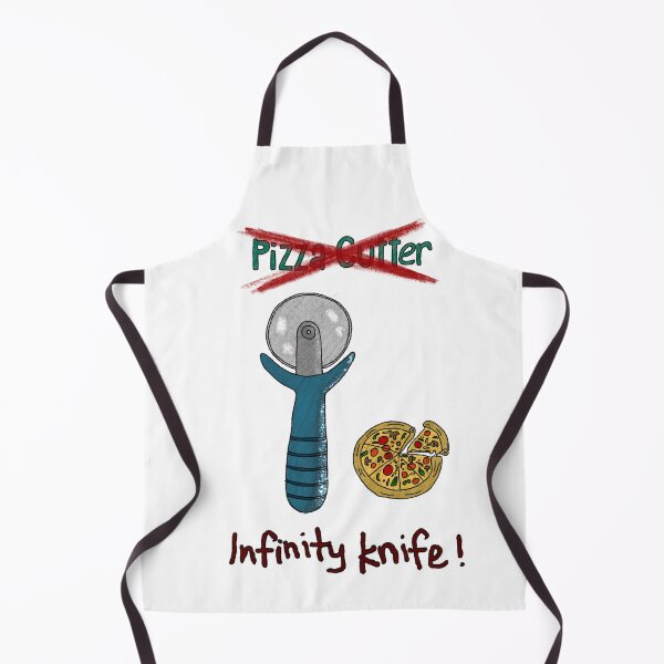 Item preview, pizza cutters are infinity knives with white background designed and sold by BentoTarn.