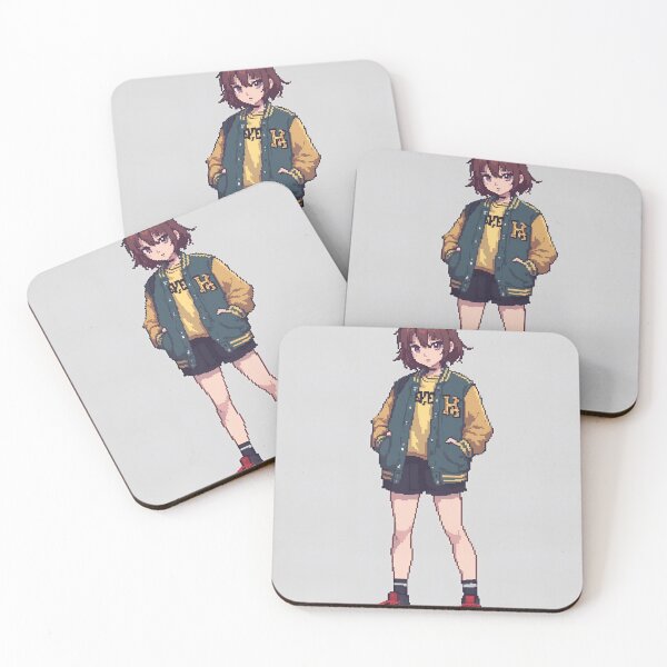 Artikelvorschau, Pixel Senpai – Pixel-Sprite-Originalcharakter entworfen und verkauft von RetroMangathreads.