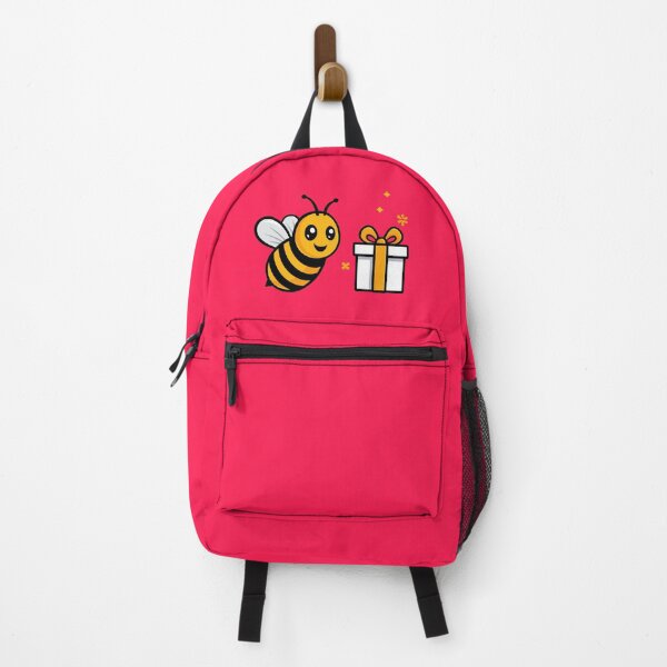 Item preview, Be Present Cute Bee with Gift Illustration designed and sold by polygrafix.