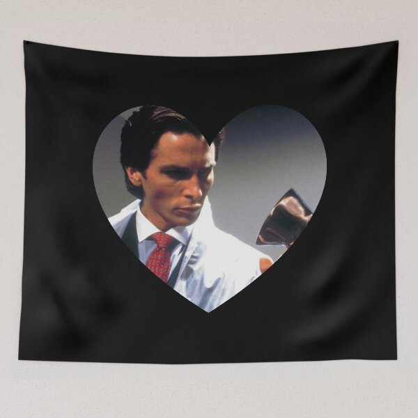 Item preview, Patrick Bateman Axe Heart in Color designed and sold by cemetery girl.