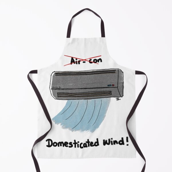 Item preview, air-con are just domesticated wind with white background designed and sold by BentoTarn.