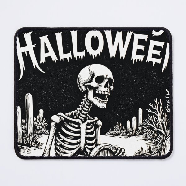 Item preview, Skeleton in the grave, Halloween cemetery designed and sold by Mauswohn.