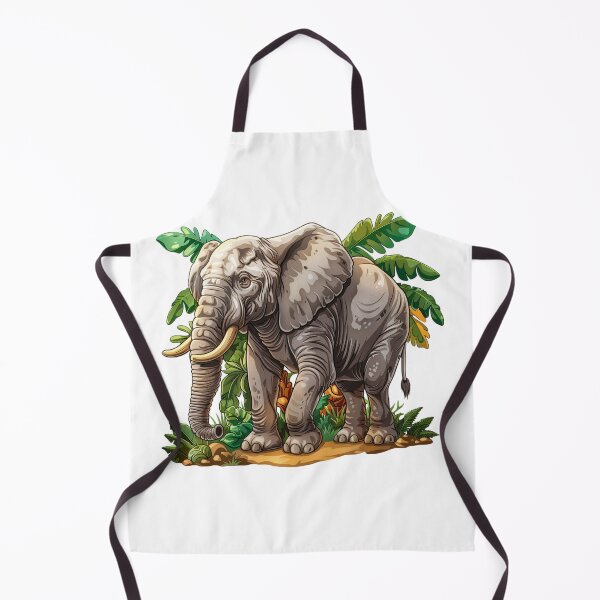 Item preview, Cute cartoon elephant designed and sold by Stickermagician.