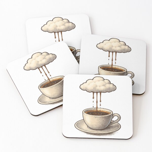 Item preview,  cloud raining coffee designed and sold by Futured1.