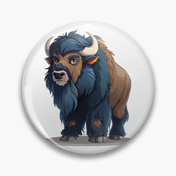 Item preview, bison designed and sold by Stickermagician.