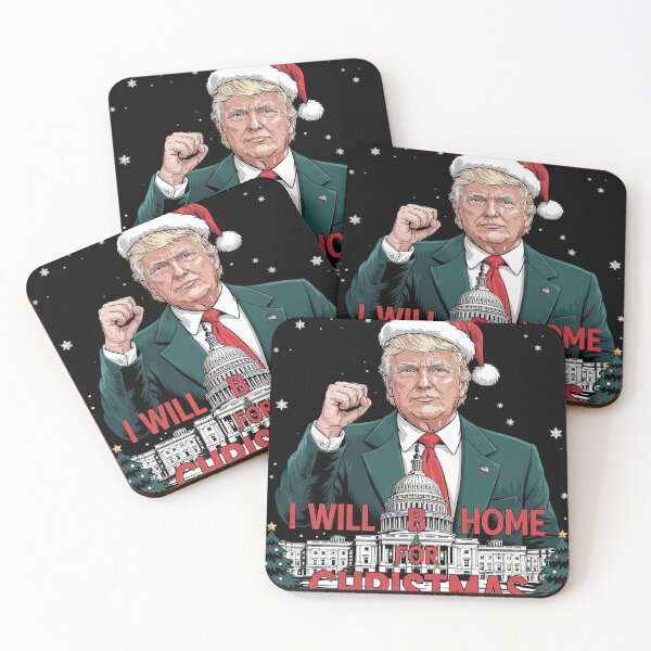 Item preview, I'll Be Home For Christmas Xmas Trump Pajamas Holiday Santa 2  designed and sold by Charidana.