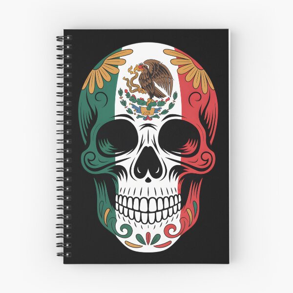 Item preview,  Mexican Flag Sugar Skull - Patriotic Calavera Design designed and sold by AV.