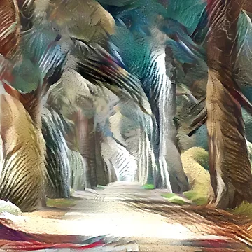Artwork thumbnail, Abstract forest by AndroidZ