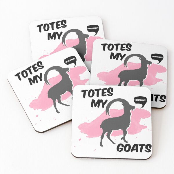 Item preview, Totes my Goats - Screaming Goat Silhouette designed and sold by Ruby Magick.